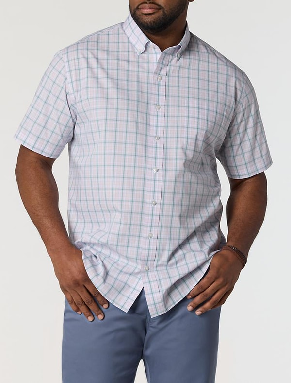 DXL Oak Hill Large Plaid Tech Sport Shirt Review