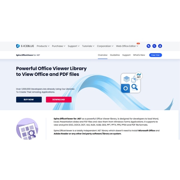 E-iceblue Spire.OfficeViewer Review