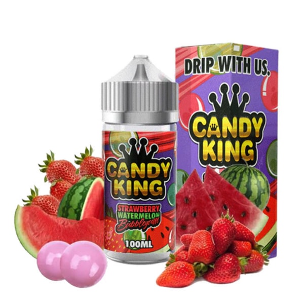 E-Juice Connect Strawberry Watermelon Bubblegum by Candy King Review