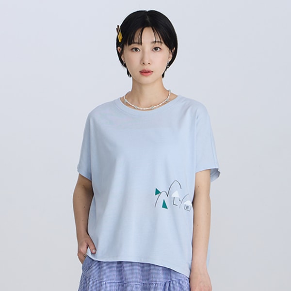 E-WEAR 山中小村莊印花純棉上衣 评测