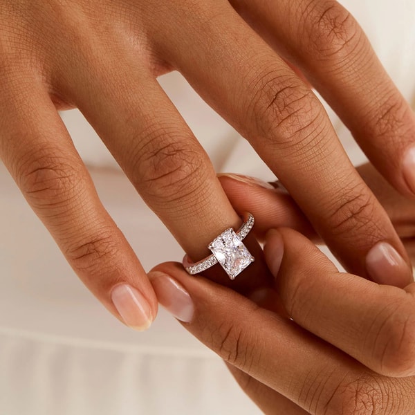 Eamti Jewelry 3CT Sterling Silver CZ Rings Review