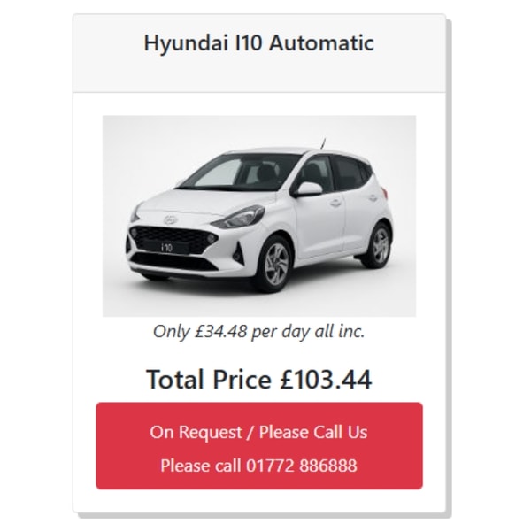 Easirent Hyundai I10 Automatic Review