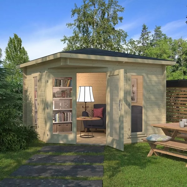 Simply Log Cabins Norland Eastleigh Corner Building Review
