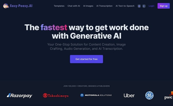 About Easy-Peasy.AI
