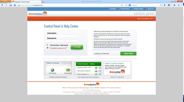 Easyspace Entry Web Hosting Review