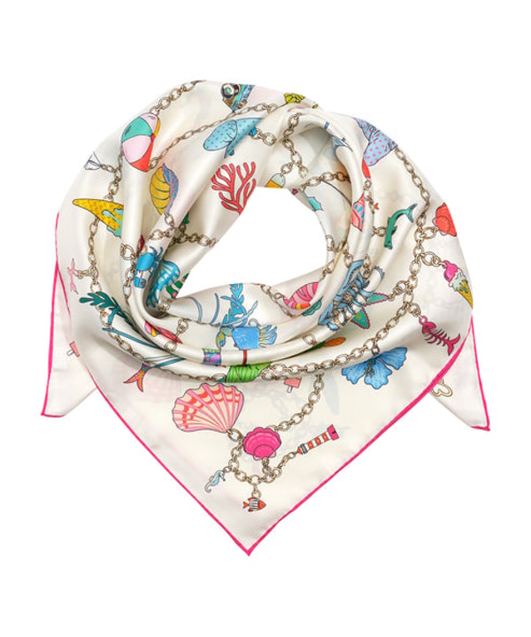 Echo New York Charmed Life 35" Silk Square Scarf Review