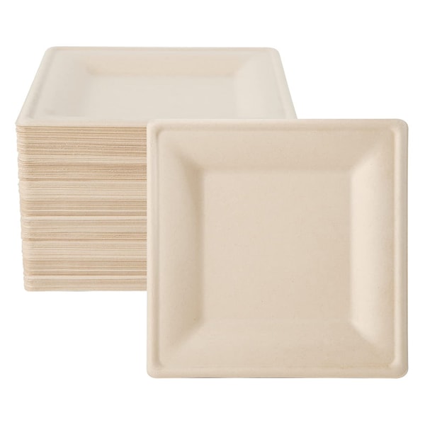 ECO-Lipak Square Heavy-Duty Compostable Plates Review