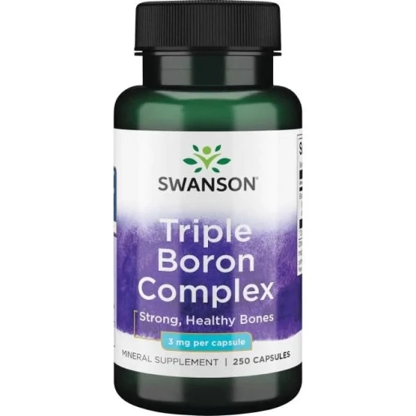 Eco Supplements Swanson Dreifacher Bor-Komplex Bewertung