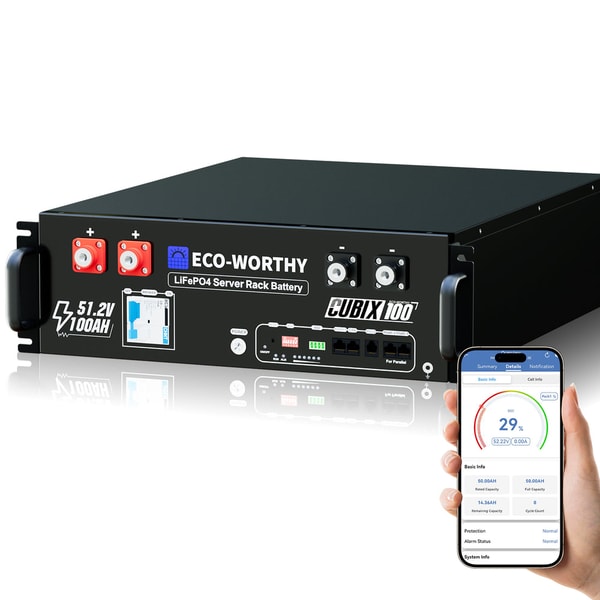 ECO-WORTHY 48V 100Ah Server Rack Battery Review