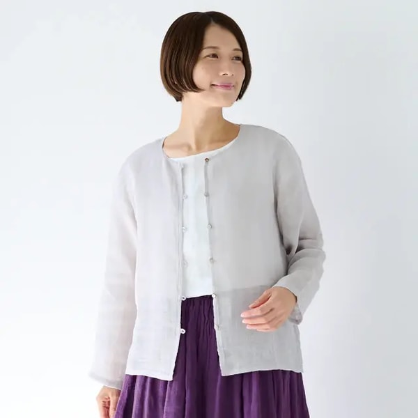 Ecodepa かやカーディガン レビュー