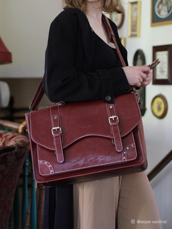 Ecosusi Wilder Vintage Briefcase Review