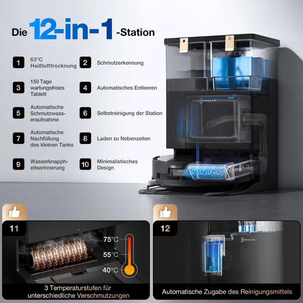 ECOVACS DEEBOT X8 PRO OMNI Bewertungen