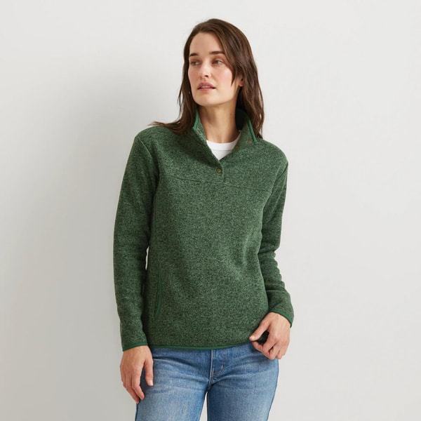 Eddie Bauer Women's Radiator Fleece 2.0 Snap Mock Pullover Reviews