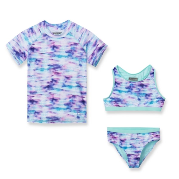 Eddie Bauer Kids Girls Sea Spray SS 3-Piece Swim Set Reviews