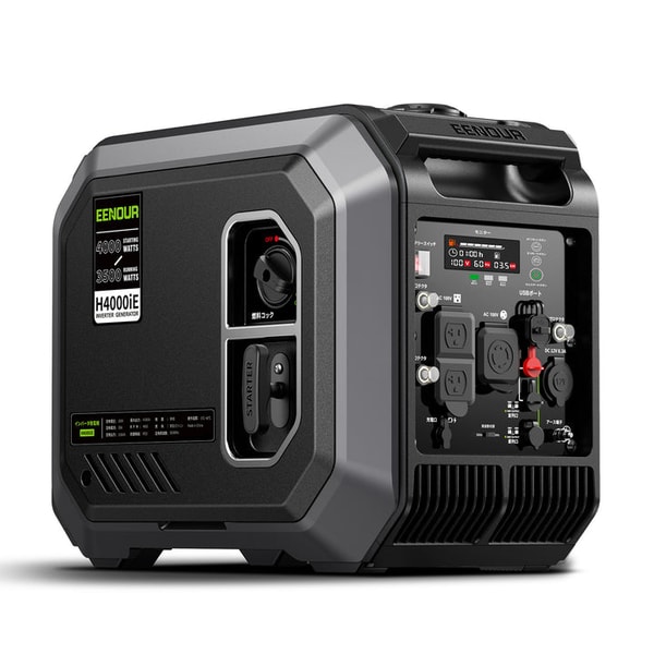 EENOUR インバーター発電機H4000iE レビュー