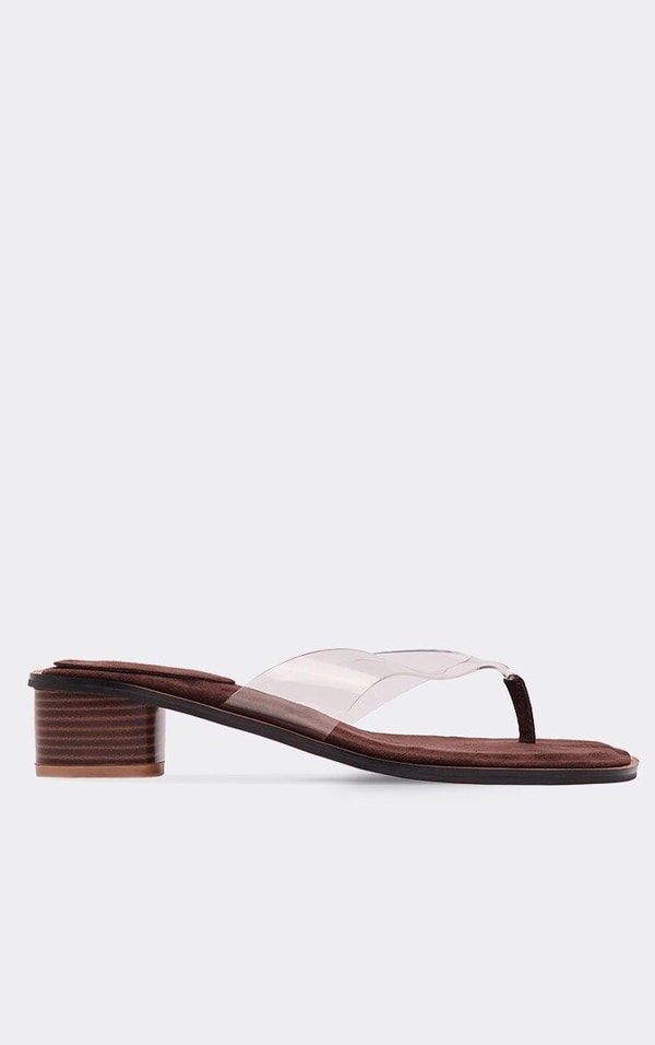 EGO Shoes Rita Clear Perspex Block Mule Review