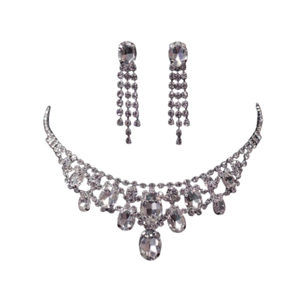 eJools Oval Drape Necklace Set Reviews