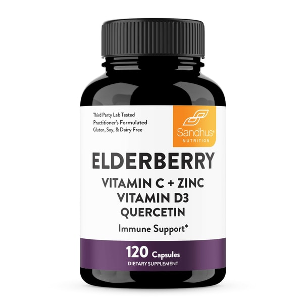 Sandhus Nutrition Elderberry Vitamin D3 Quercetin Zinc Review
