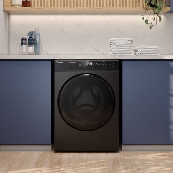 Lavadora Secadora Electrolux 14/8 Kg Carga Frontal Inverter EFLWD12O Onix Rese&ntilde;a