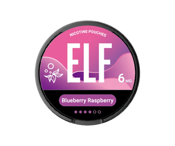 ELF Pouches Blueberry Raspberry Nicotine Pouches Review