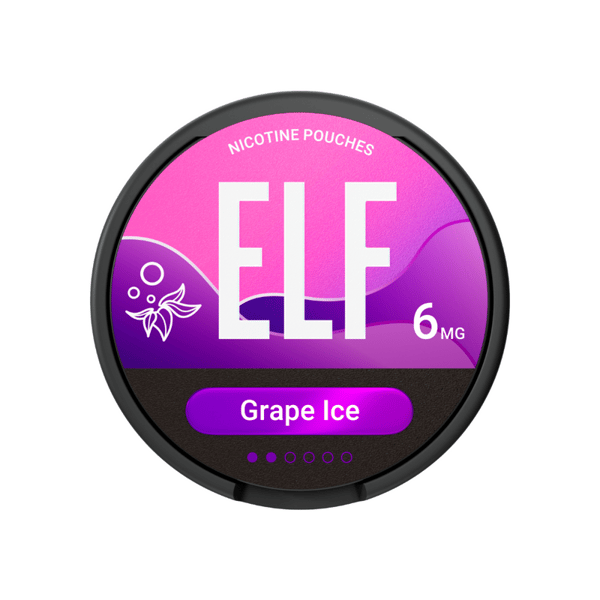 ELF Pouches Grape Ice Nicotine Pouches Review