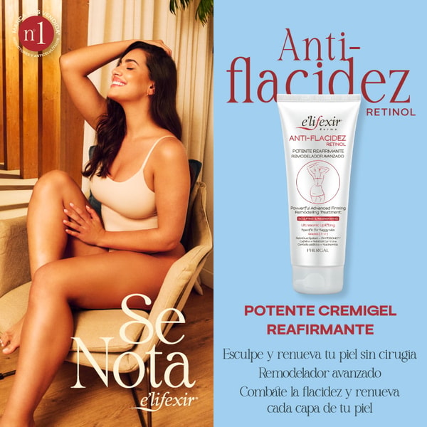 e'lifexir Anti-Flacidez Crema Corporal con Retinol Rese&ntilde;a