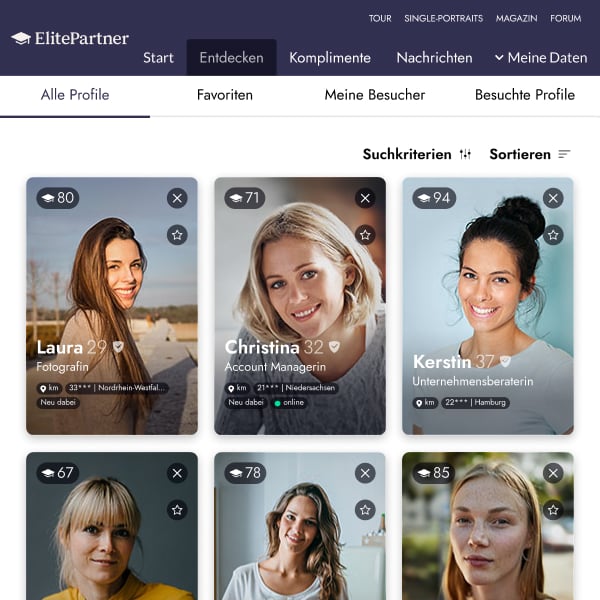 ElitePartner Bewertung