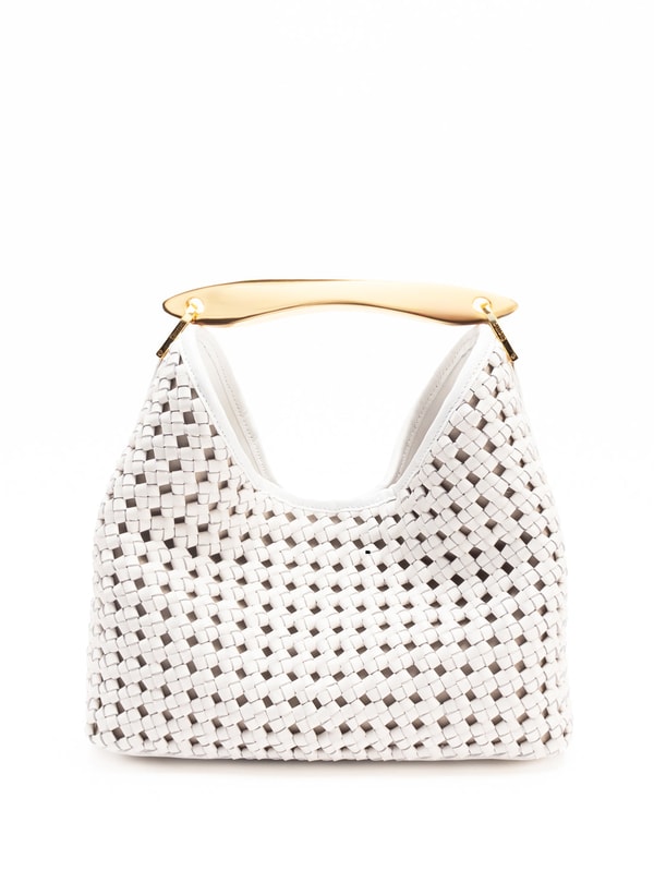 Elleme Boomerang Woven Leather White Review