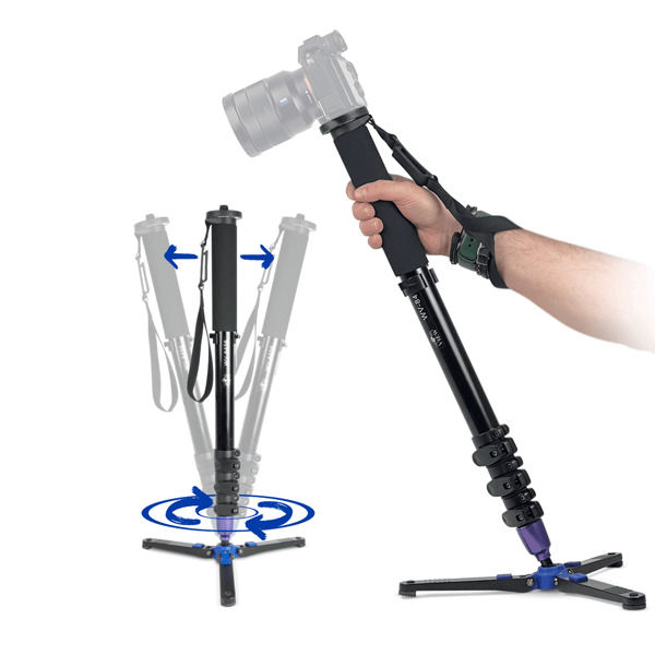 eMania Monop&eacute; com Base P&eacute;s de Galinha WV-8456 para C&acirc;meras e Filmadoras at&eacute; 4Kg Review