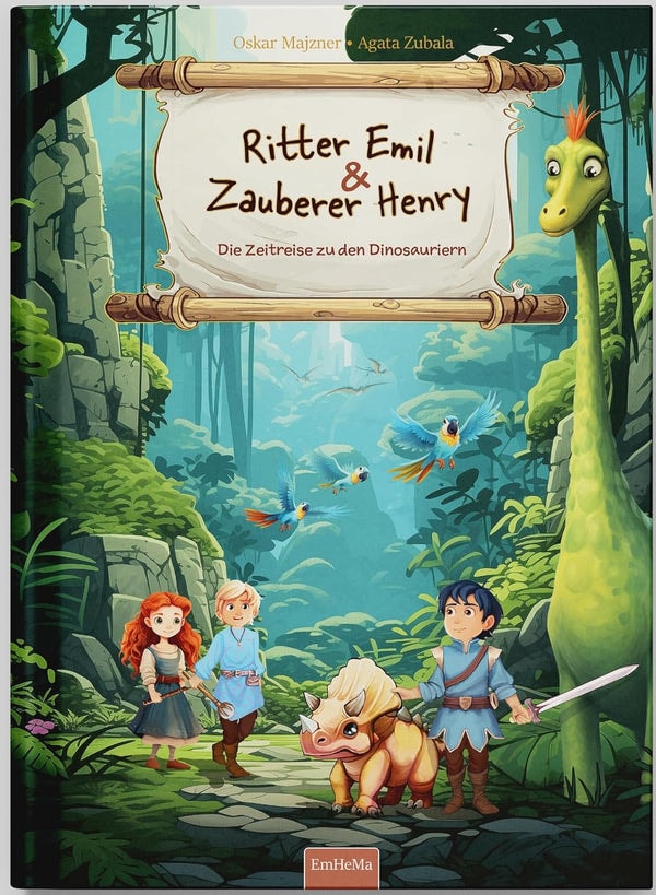 EmHeMa Kinderb&uuml;cher Ritter Emil & Zauberer Henry - Band 3: Die Zeitreise zu den Dinosauriern Review