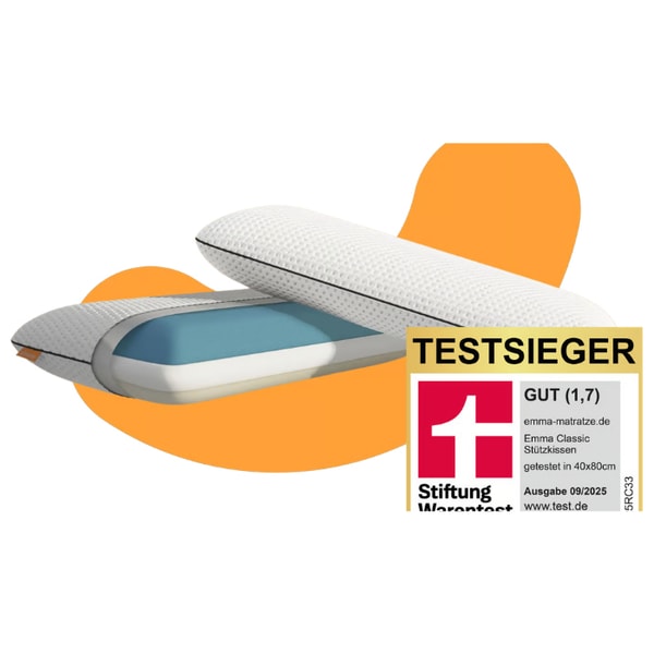 Emma Mattress Classic St&uuml;tzkissen Bewertung