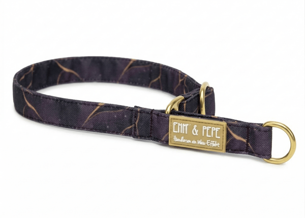 EMMY & PEPE Zugstopp-Halsband Golden Plum Bewertung