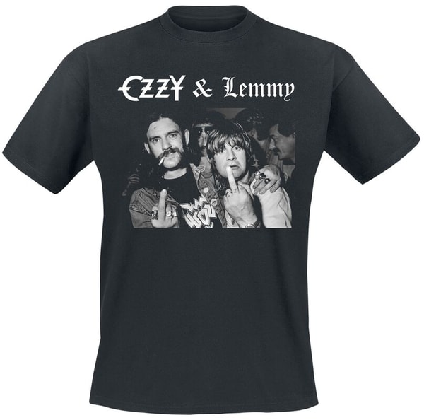 EMP Hellraiser Ozzy & Lemmy T-shirt svart av Ozzy Osbourne Recension