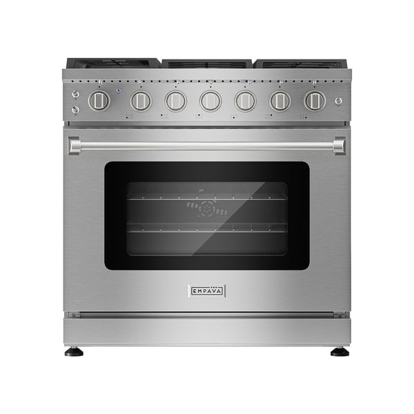 Empava 36 Inch Pro-Style Slide-in Single Oven Gas Range Review