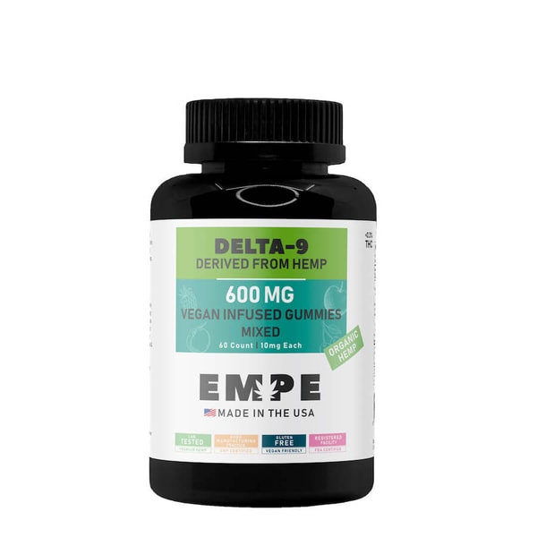 EMPE Delta-9 Live Rosin Vegan Gummies Review