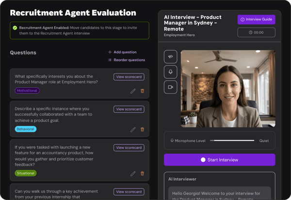 Employment Hero AI Recruitment Agent Review