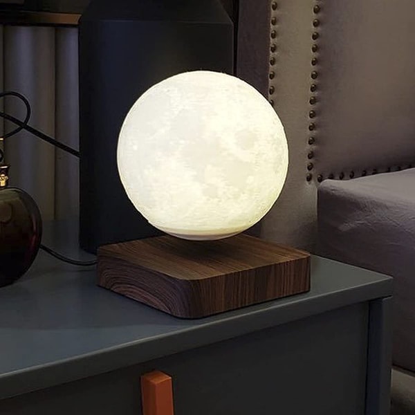 Encalife Floating 3D Moon Night Light Lamp Review