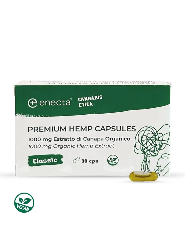 Enecta Premium Hemp Extract CBD Kapseln Bewertung
