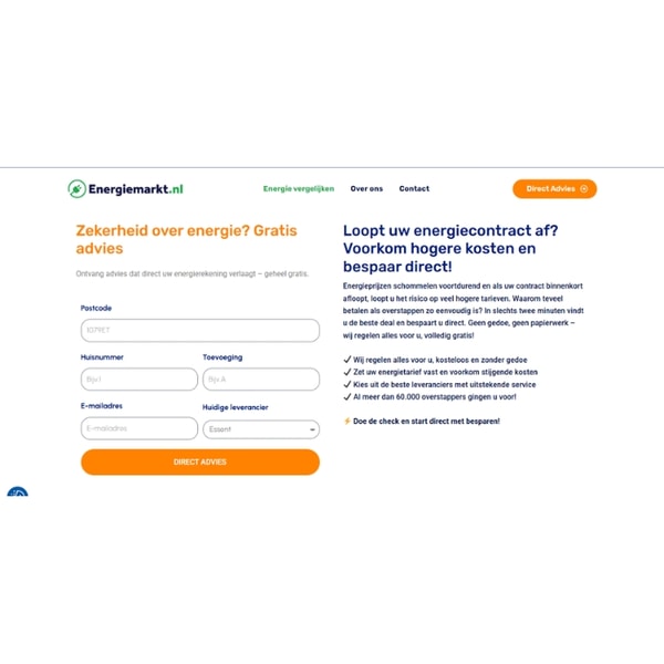 Energiemarkt.nl Energie vergelijken