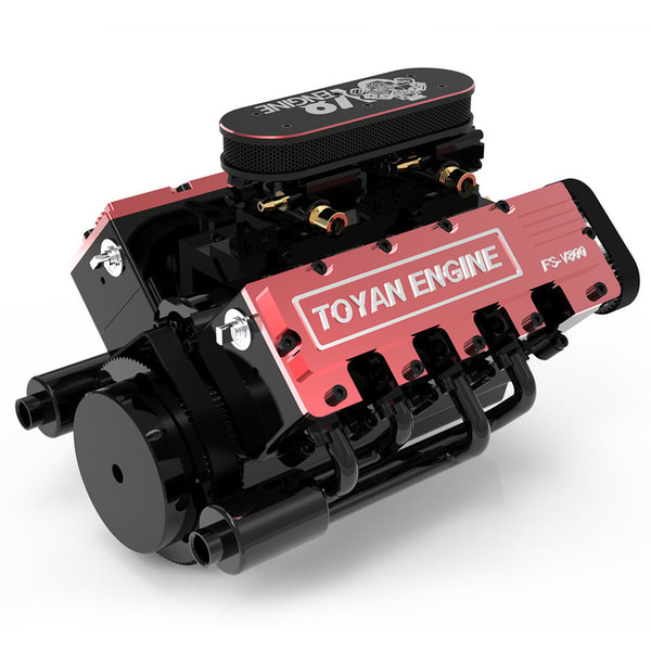 Engine DIY Kit TOYAN V8 Nitro Engine Review