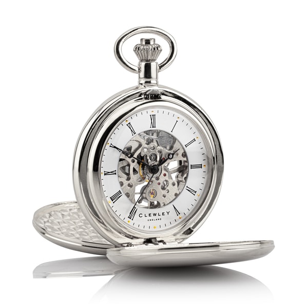 Engravers Guild Double Hunter Skeleton Pocket Watch Review