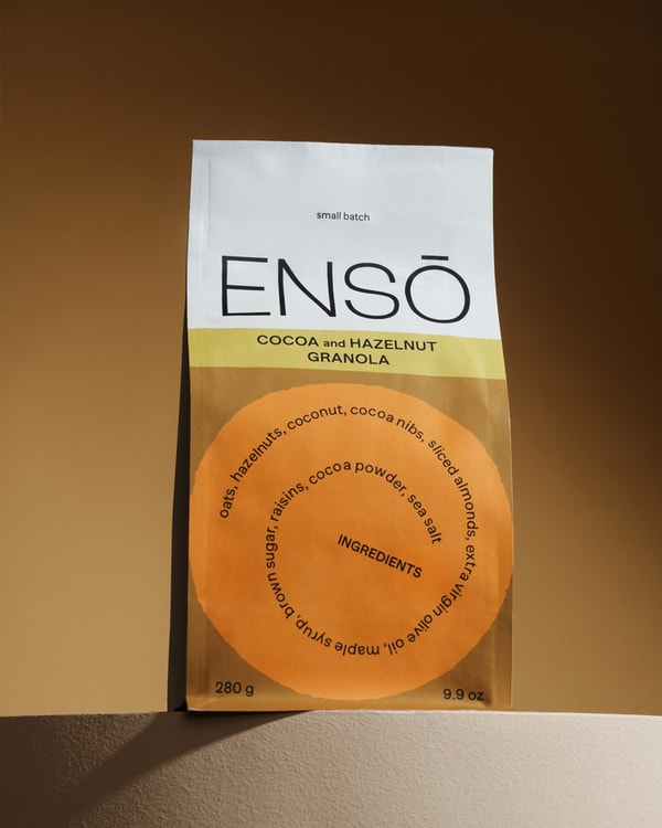 ENSO Granola Cocoa and Hazelnut Granola Review