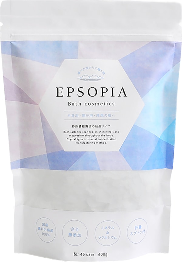 EPSOPIA Bath Salt 600g レビュー