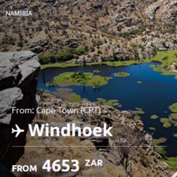 eSky Flight to Windhoek review