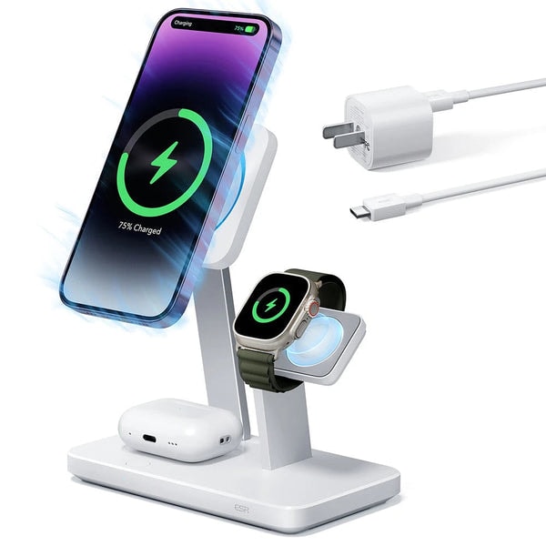 ESR Tech 25W 3-in-1 Wireless Charger Review