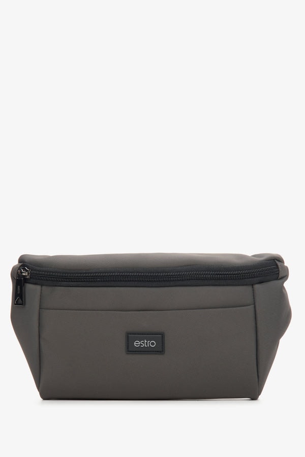 Estro Men\'s Small Dark Grey Fanny Pack Review