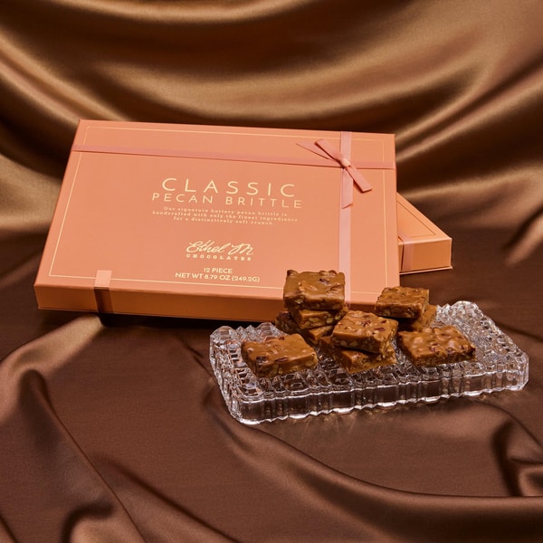 Ethel M Chocolates Pecan Brittle Collection Review