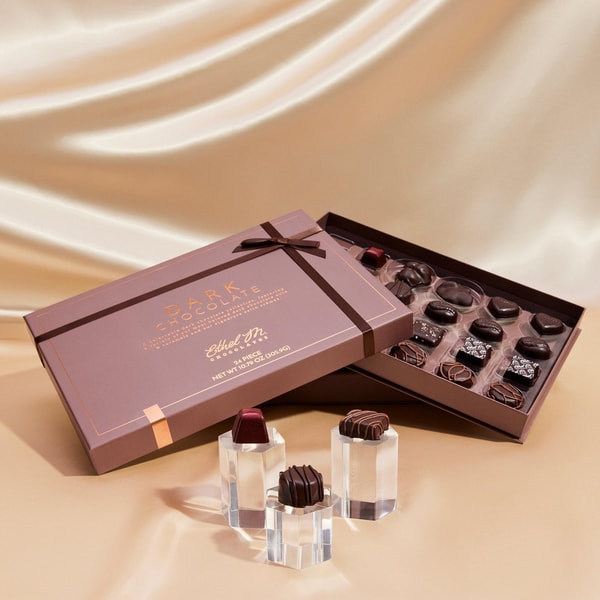 Ethel M Chocolates Dark Chocolate Collection Review