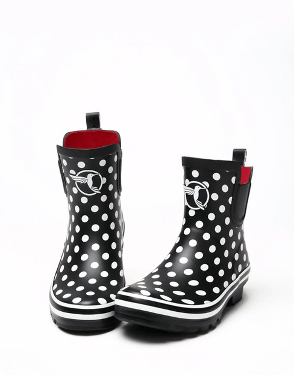 Evercreatures Black Polka Meadow Wellies Review