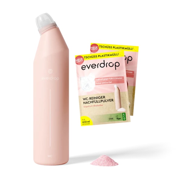 everdrop WC-Reiniger-Pulver Starter Set Test